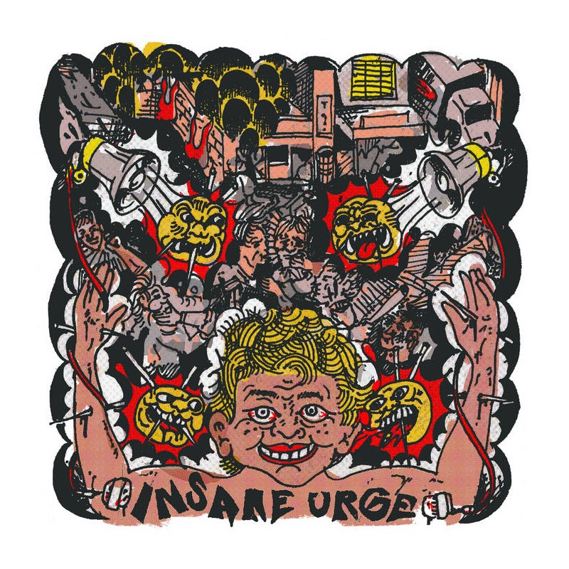 INSANE URGE - Two Tapes Lp