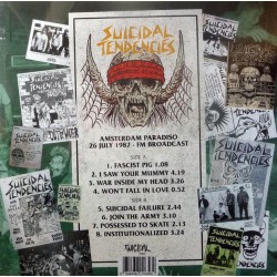 SUICIDAL TENDENCIES - Amsterdam Paradiso, 26 July 1987 - Lp
