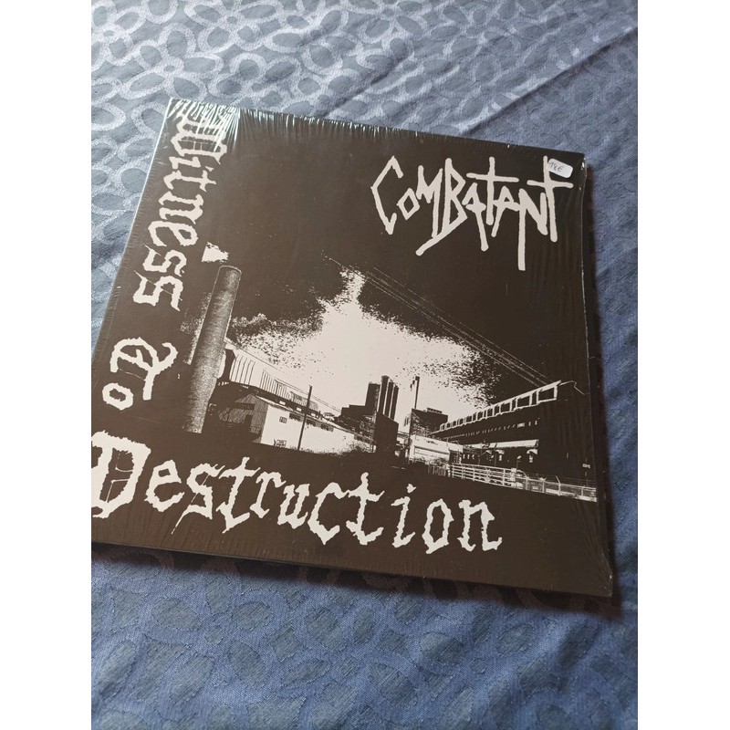 Combatant - Whitness to destruction Lp