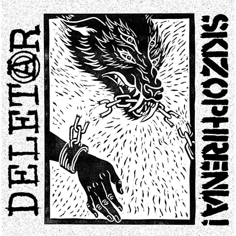SKIZOPHRENIA / DELETÄR - split 7"