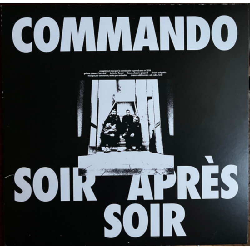 COMMANDO – Soir Après Soir Lp