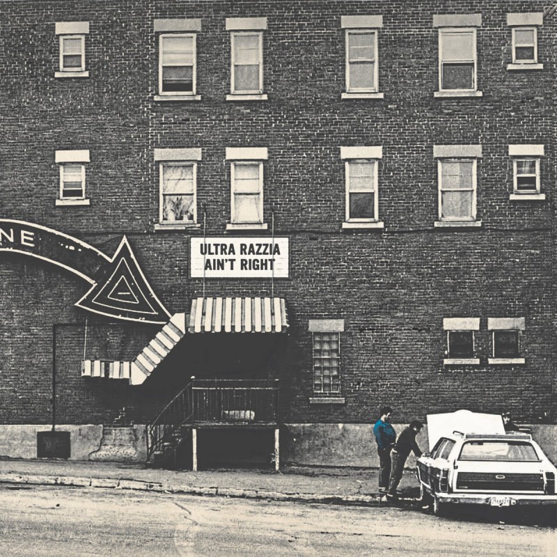 AIN'T RIGHT / ULTRA RAZZIA - Split Lp