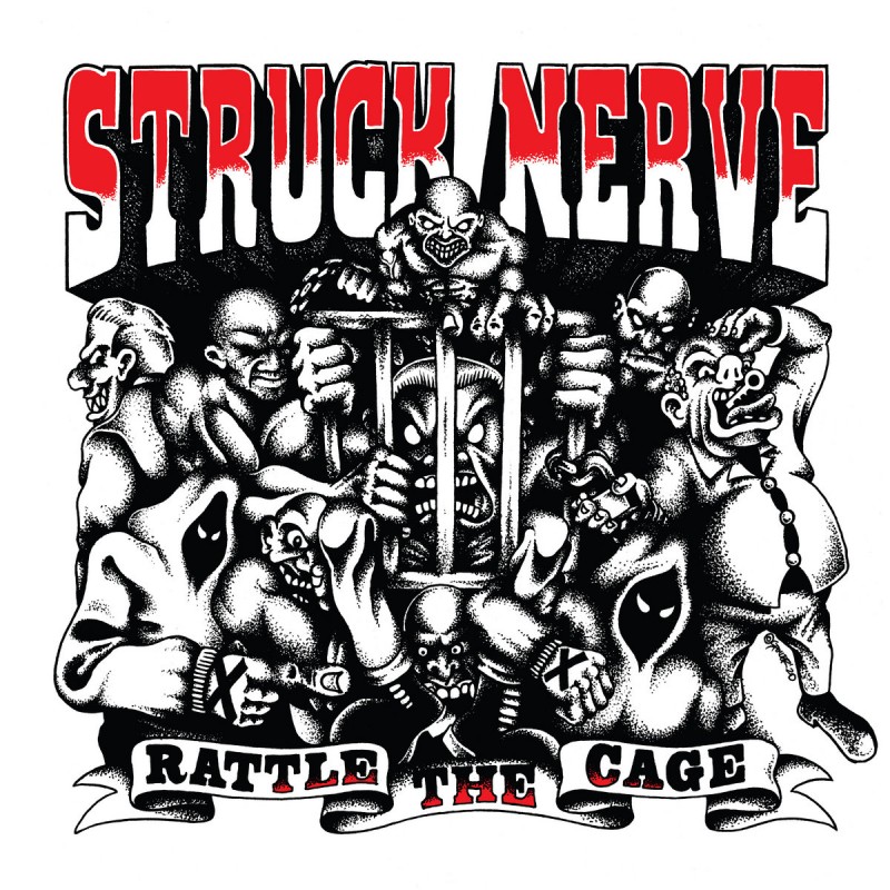 STRUCK NERVE - Rattle The Cage Lp (White)
