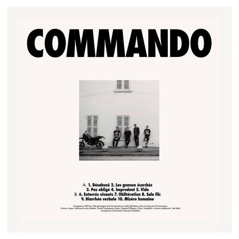 COMMANDO - Les Genous Ecorchés Lp